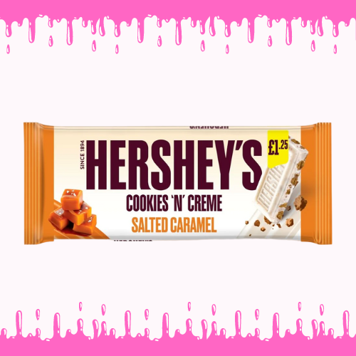 Hershey's Cookies n Crème Salted Caramel King Size Bar (90g)