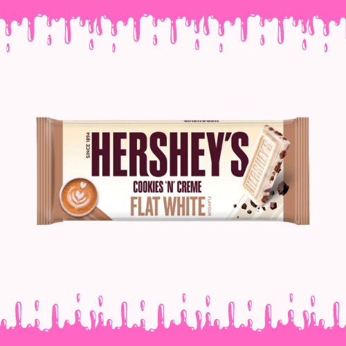 Herhsey's Cookies N' Creme Flat Kingsize White (90g)